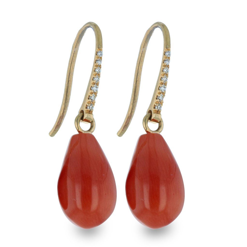 Coral Earrings - Davidson JewelsEarrings