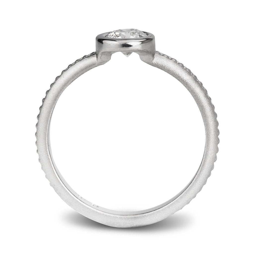 Sawyer Engagement Ring - Davidson JewelsDiamond Engagement Ring5White Gold18 Karat